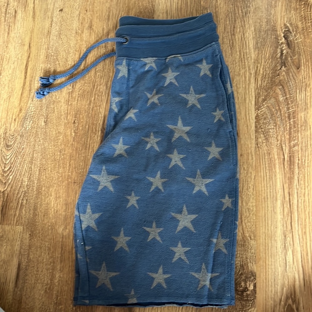 TARGET oversized star shorts . Size small. Comfy and stretchy
